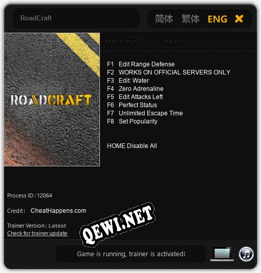 RoadCraft: ТРЕЙНЕР И ЧИТЫ (V1.0.99)