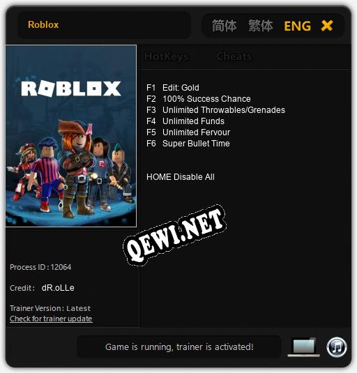 Roblox: ТРЕЙНЕР И ЧИТЫ (V1.0.23)