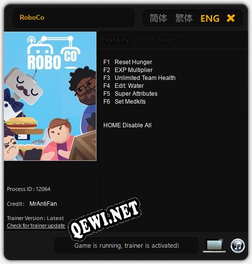 RoboCo: ТРЕЙНЕР И ЧИТЫ (V1.0.76)