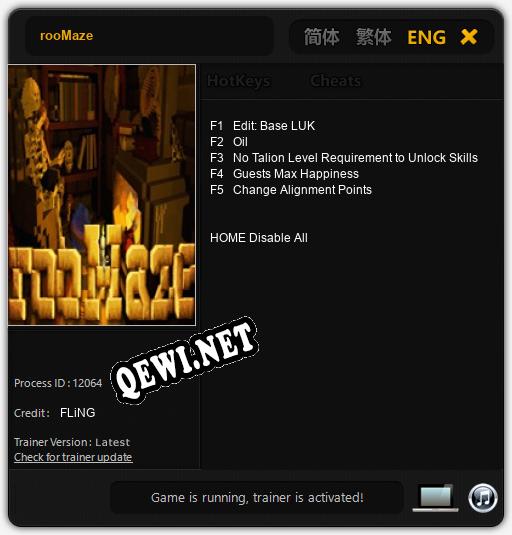 rooMaze: ТРЕЙНЕР И ЧИТЫ (V1.0.89)