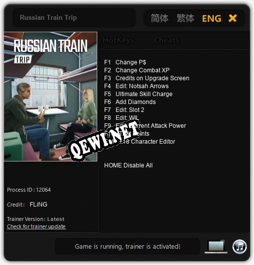 Russian Train Trip: Читы, Трейнер +11 [FLiNG]