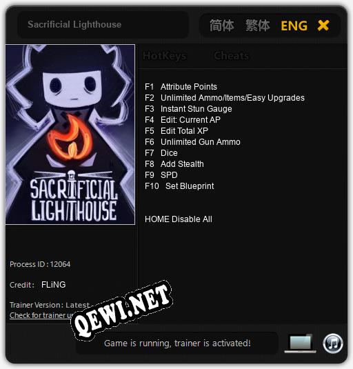 Sacrificial Lighthouse: Трейнер +10 [v1.8]