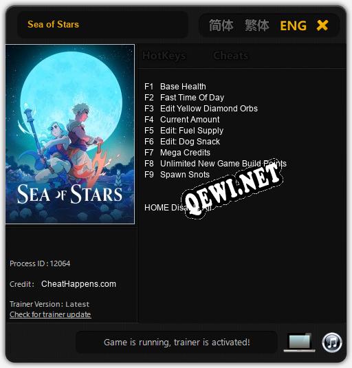 Sea of Stars: Трейнер +9 [v1.5]