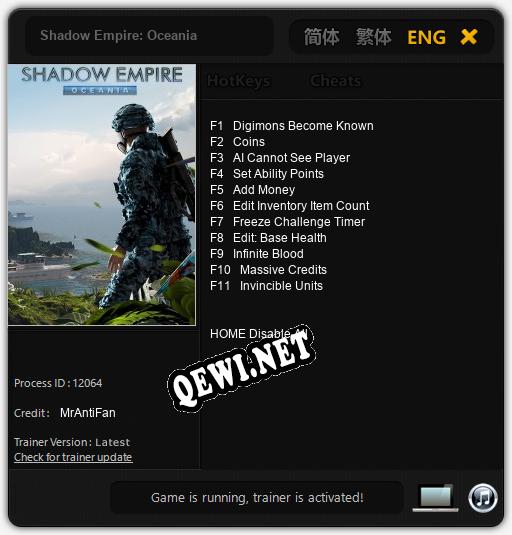 Shadow Empire: Oceania: Читы, Трейнер +11 [MrAntiFan]