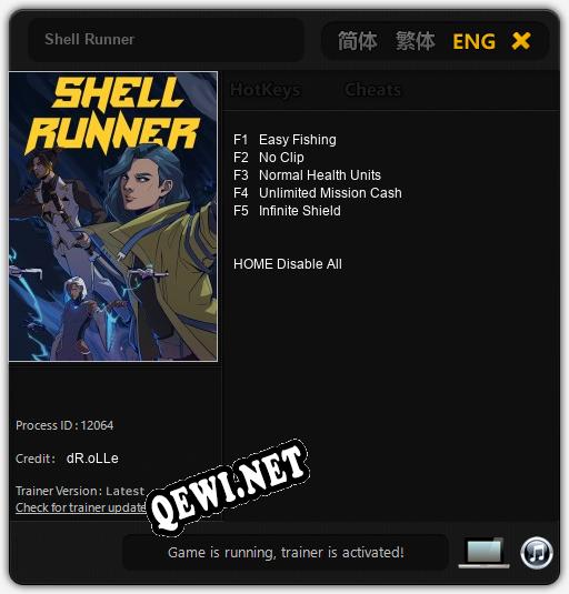 Shell Runner: Читы, Трейнер +5 [dR.oLLe]