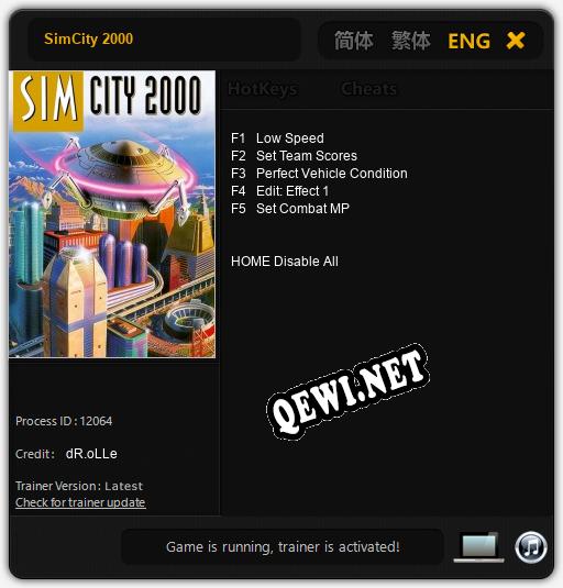 SimCity 2000: ТРЕЙНЕР И ЧИТЫ (V1.0.72)