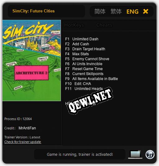 SimCity: Future Cities: Читы, Трейнер +11 [MrAntiFan]