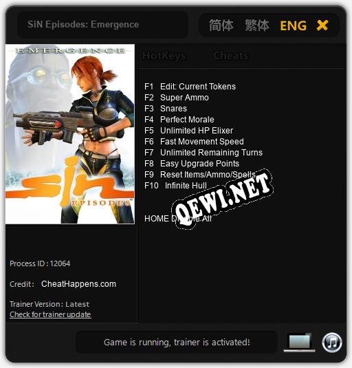 SiN Episodes: Emergence: Трейнер +10 [v1.4]