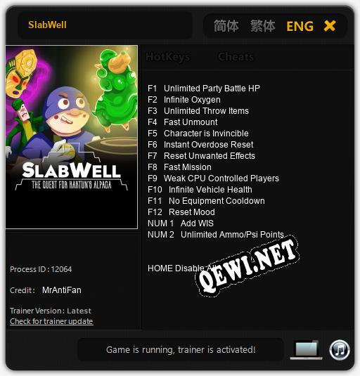 SlabWell: Трейнер +14 [v1.8]