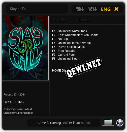 Slay or Fall: ТРЕЙНЕР И ЧИТЫ (V1.0.29)