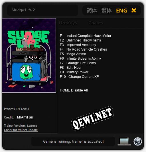 Sludge Life 2: Трейнер +10 [v1.9]