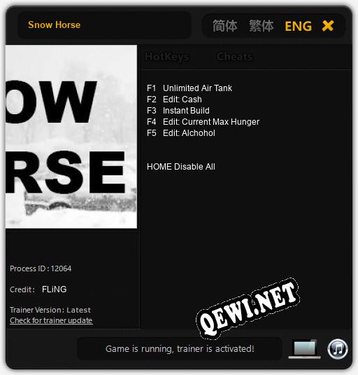 Snow Horse: Читы, Трейнер +5 [FLiNG]