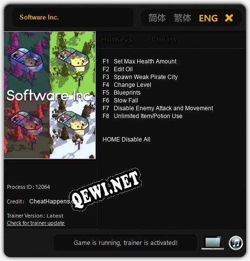Software Inc.: Читы, Трейнер +8 [CheatHappens.com]