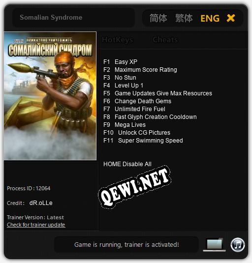 Трейнер для Somalian Syndrome [v1.0.5]