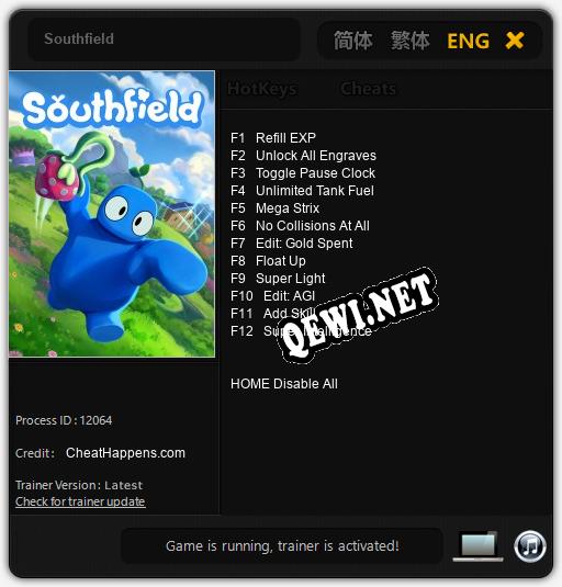 Трейнер для Southfield [v1.0.8]