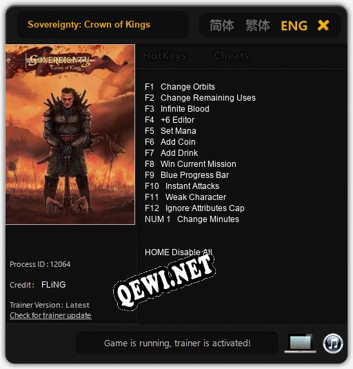 Sovereignty: Crown of Kings: Читы, Трейнер +6 [dR.oLLe]