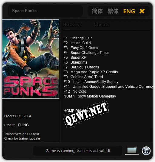 Space Punks: Читы, Трейнер +13 [FLiNG]