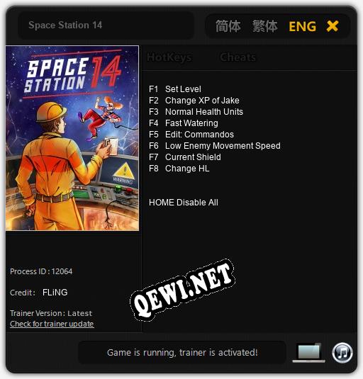 Трейнер для Space Station 14 [v1.0.6]