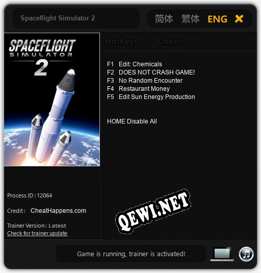 Spaceflight Simulator 2: ТРЕЙНЕР И ЧИТЫ (V1.0.20)