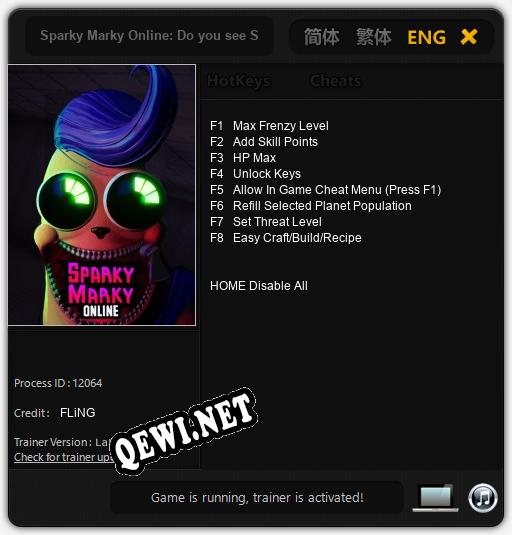 Sparky Marky Online: Do you see Sparky?: ТРЕЙНЕР И ЧИТЫ (V1.0.9)