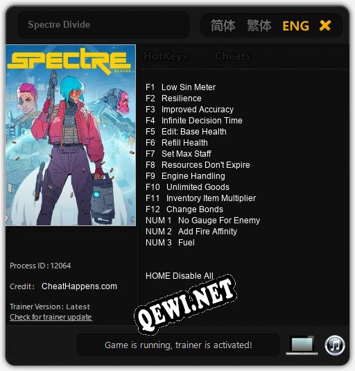 Spectre Divide: Трейнер +15 [v1.3]
