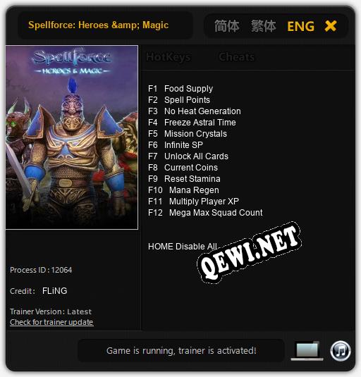 Spellforce: Heroes & Magic: ТРЕЙНЕР И ЧИТЫ (V1.0.81)