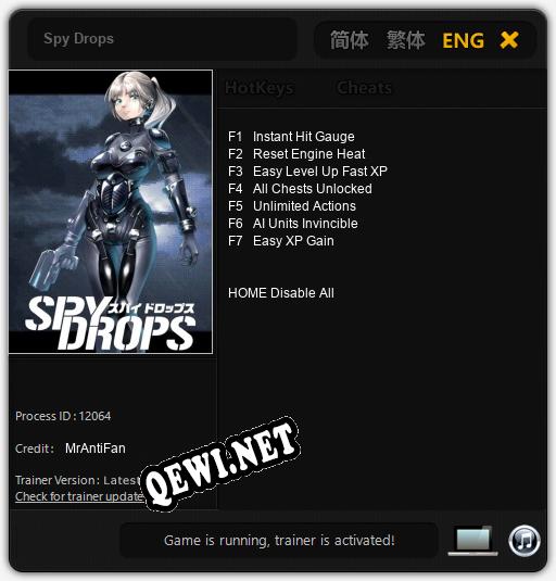 Spy Drops: Читы, Трейнер +7 [MrAntiFan]