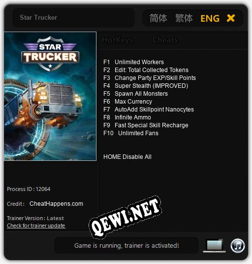 Star Trucker: ТРЕЙНЕР И ЧИТЫ (V1.0.79)