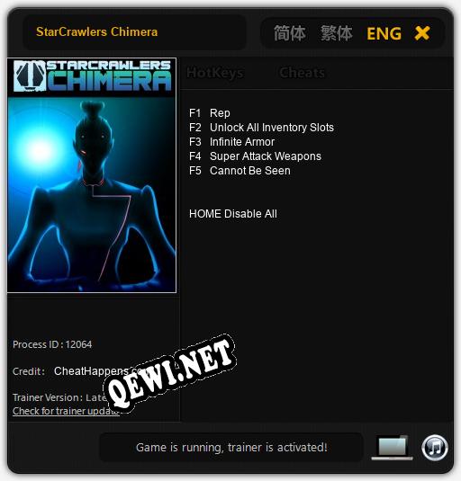 StarCrawlers Chimera: Трейнер +5 [v1.1]