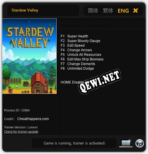 Stardew Valley: Читы, Трейнер +8 [dR.oLLe]