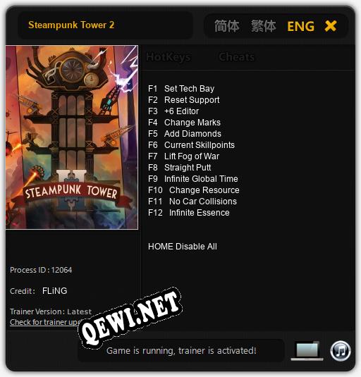 Трейнер для Steampunk Tower 2 [v1.0.1]