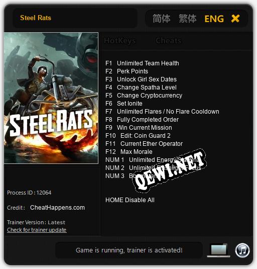 Steel Rats: Трейнер +15 [v1.6]