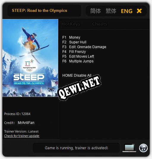 STEEP: Road to the Olympics: Трейнер +14 [v1.4]