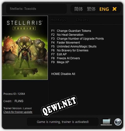Stellaris: Toxoids: ТРЕЙНЕР И ЧИТЫ (V1.0.97)