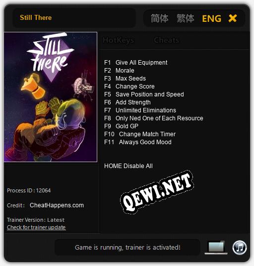 Трейнер для Still There [v1.0.6]