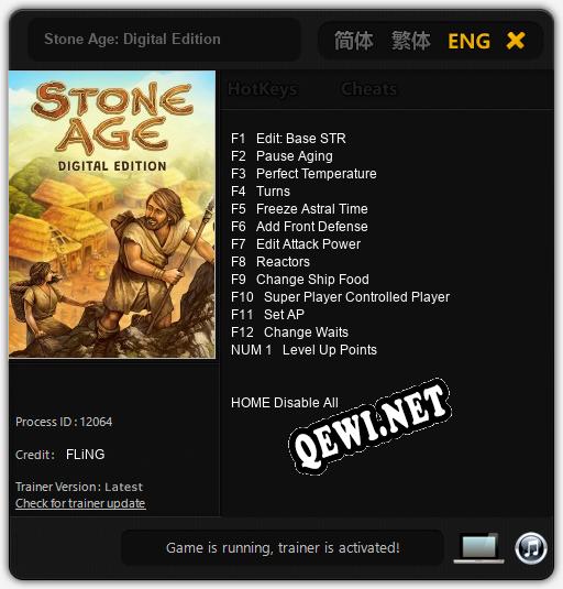 Трейнер для Stone Age: Digital Edition [v1.0.1]