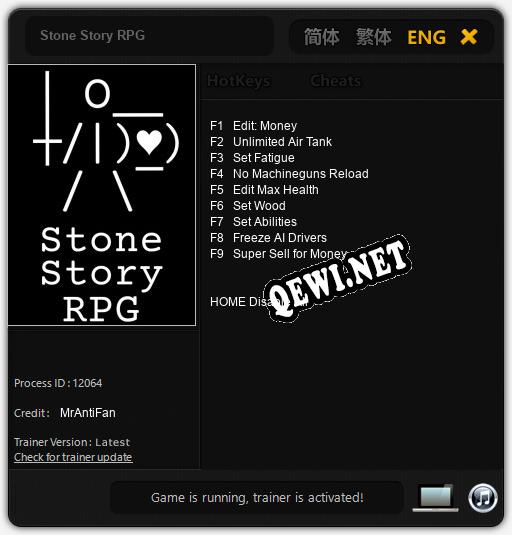 Трейнер для Stone Story RPG [v1.0.1]