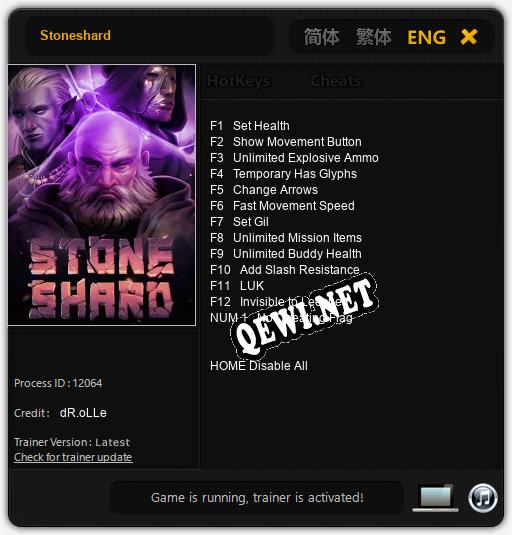 Stoneshard: Читы, Трейнер +13 [dR.oLLe]