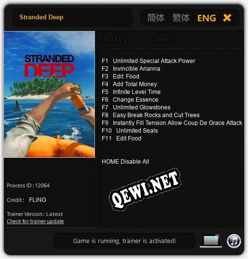 Stranded Deep: Читы, Трейнер +11 [FLiNG]
