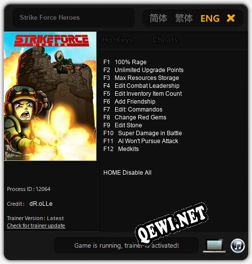 Strike Force Heroes: ТРЕЙНЕР И ЧИТЫ (V1.0.62)