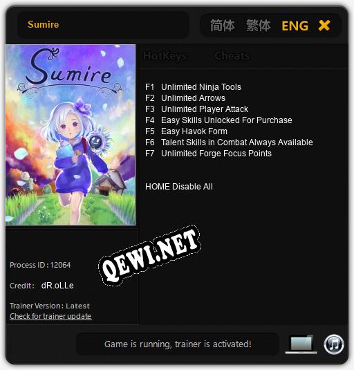 Sumire: ТРЕЙНЕР И ЧИТЫ (V1.0.87)