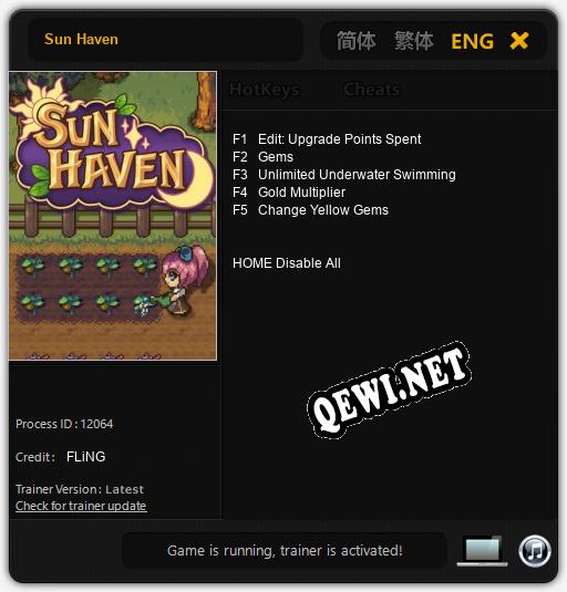 Sun Haven: ТРЕЙНЕР И ЧИТЫ (V1.0.52)