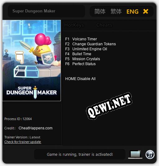 Трейнер для Super Dungeon Maker [v1.0.1]
