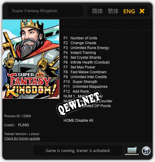 Super Fantasy Kingdom: ТРЕЙНЕР И ЧИТЫ (V1.0.40)