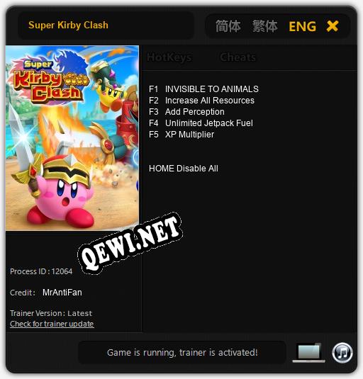 Super Kirby Clash: Читы, Трейнер +5 [MrAntiFan]