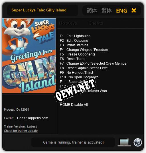 Трейнер для Super Luckys Tale: Gilly Island [v1.0.6]