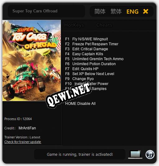 Super Toy Cars Offroad: ТРЕЙНЕР И ЧИТЫ (V1.0.24)
