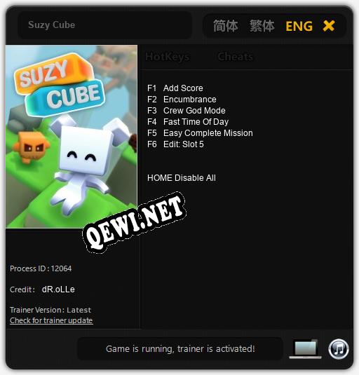 Suzy Cube: Читы, Трейнер +6 [dR.oLLe]