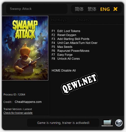 Трейнер для Swamp Attack [v1.0.3]