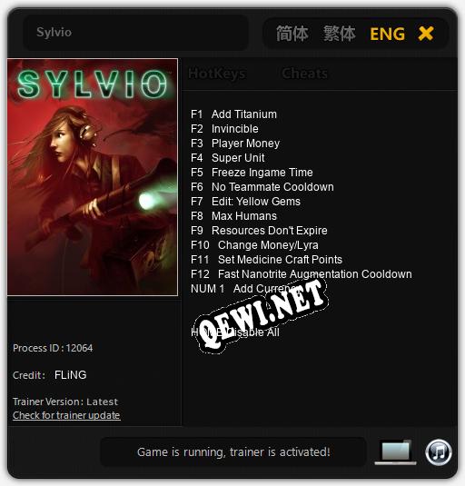 Sylvio: Трейнер +13 [v1.7]
